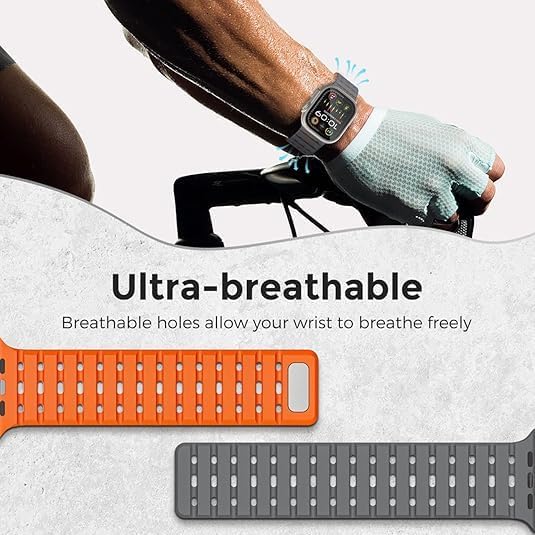 Magnetic + Fixed Buckle Sport Strap