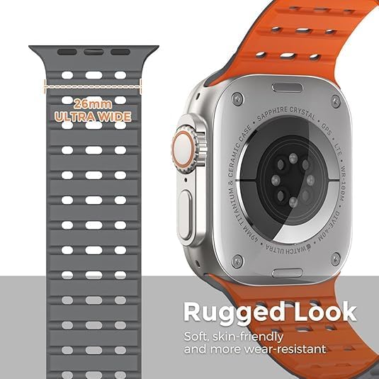 Magnetic + Fixed Buckle Sport Strap