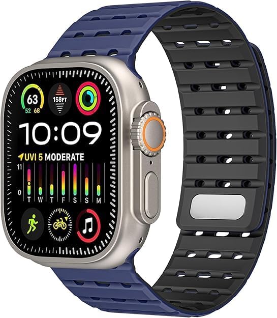 Magnetic + Fixed Buckle Sport Strap