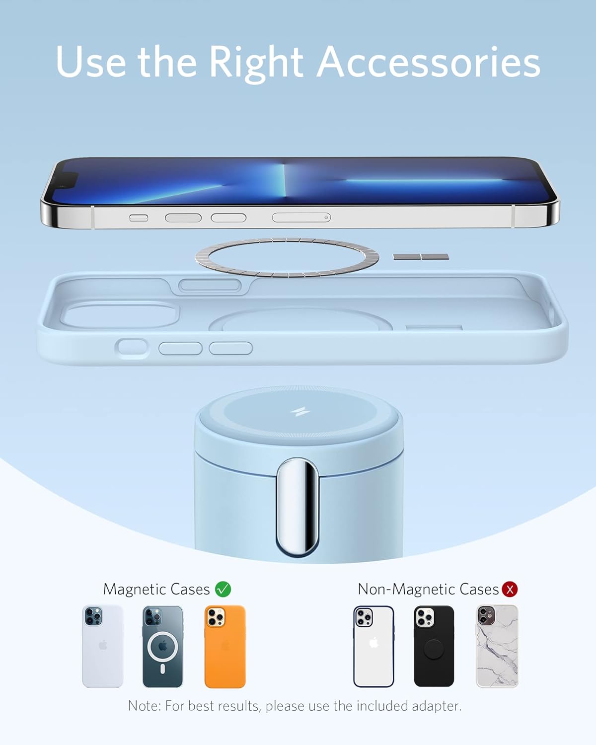 Anker 623 Magnetic Wireless Charger (MagGo)