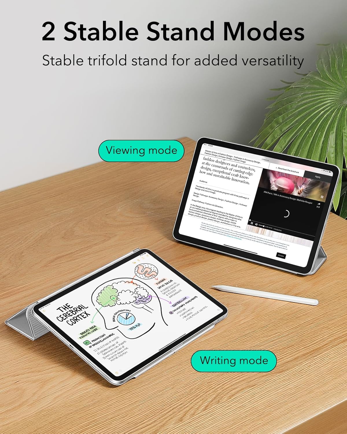 ESR Tri Fold Case for iPad Pro 11" 2024