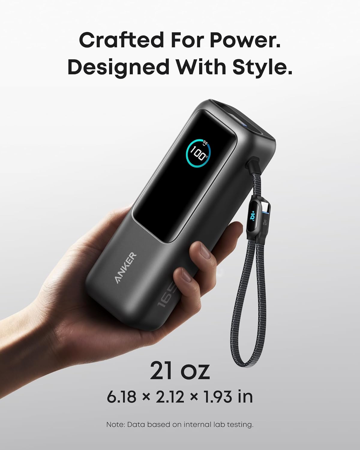 Anker Laptop 25,000mAh, 165W Portable Power Bank