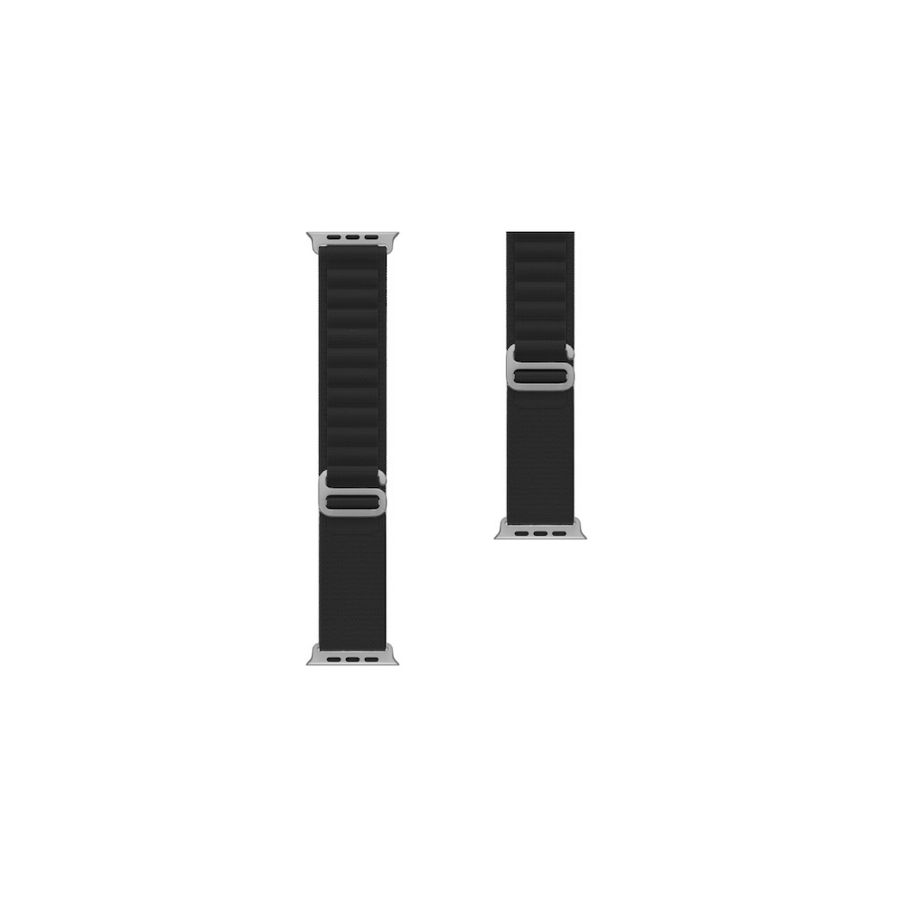 PAWA California Alpine Apple Watch Strap with G-Hook - Black