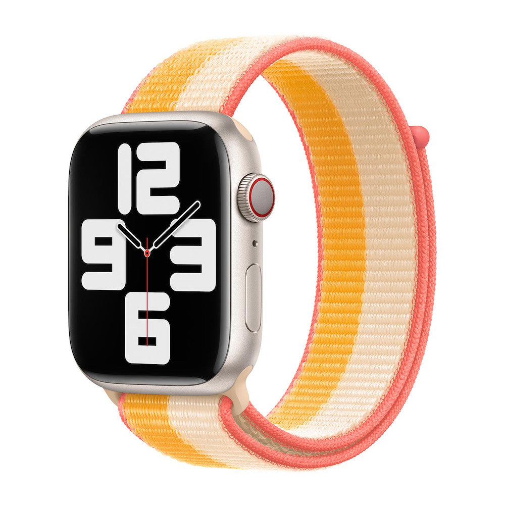 Apple Watch Sport Loop - Maize/White