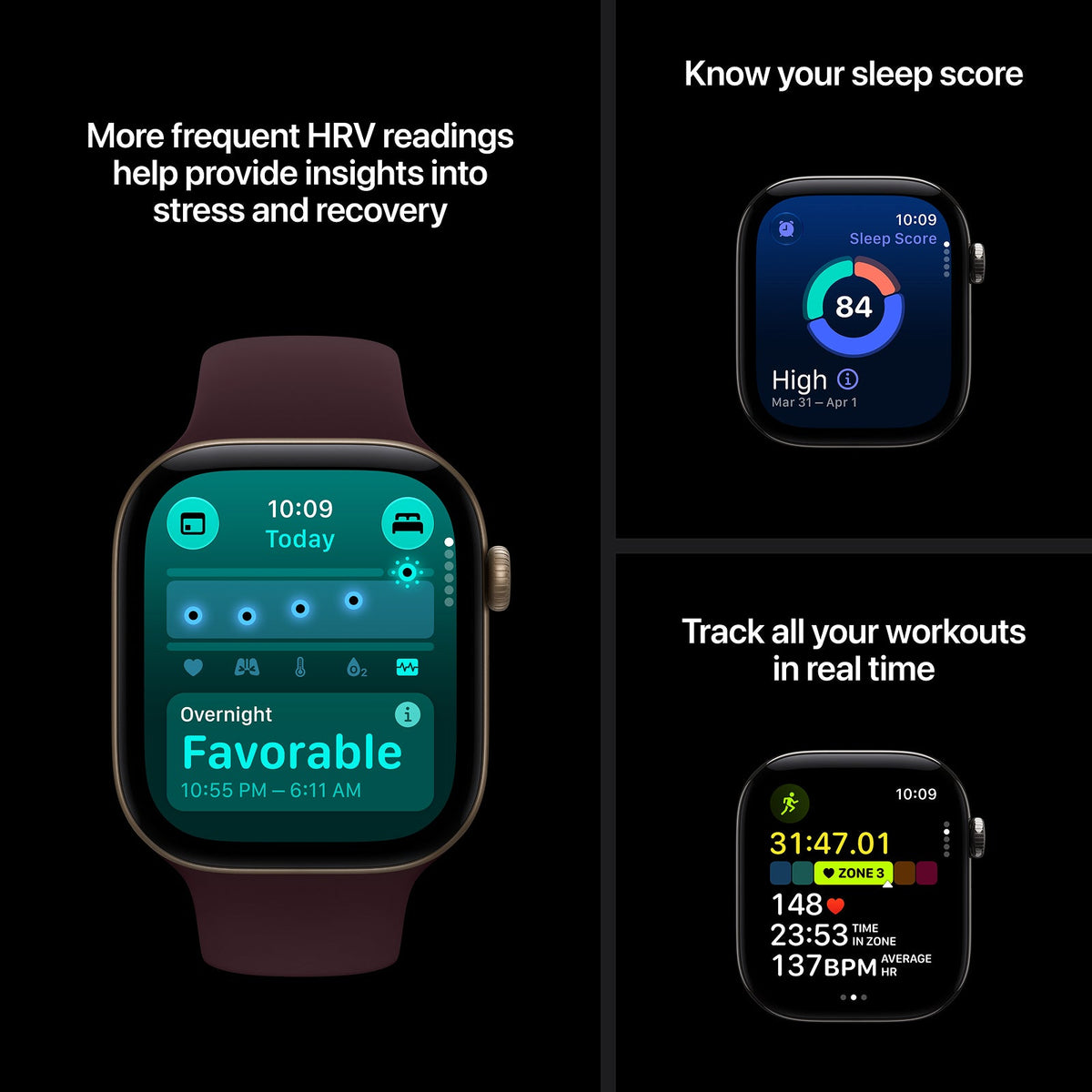 Apple Watch Series 12 GPS 42mm Space Grey Aluminium Case with Navy Blue Sport Band - S/M