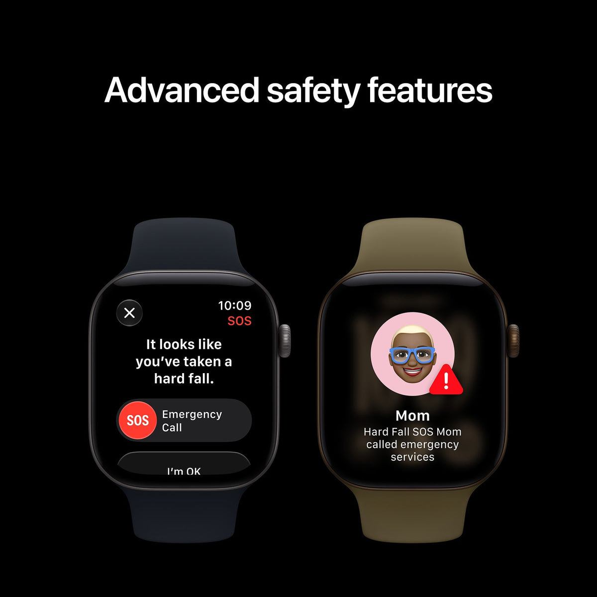 Apple Watch Series 12 GPS 42mm Space Grey Aluminium Case with Navy Blue Sport Band - S/M