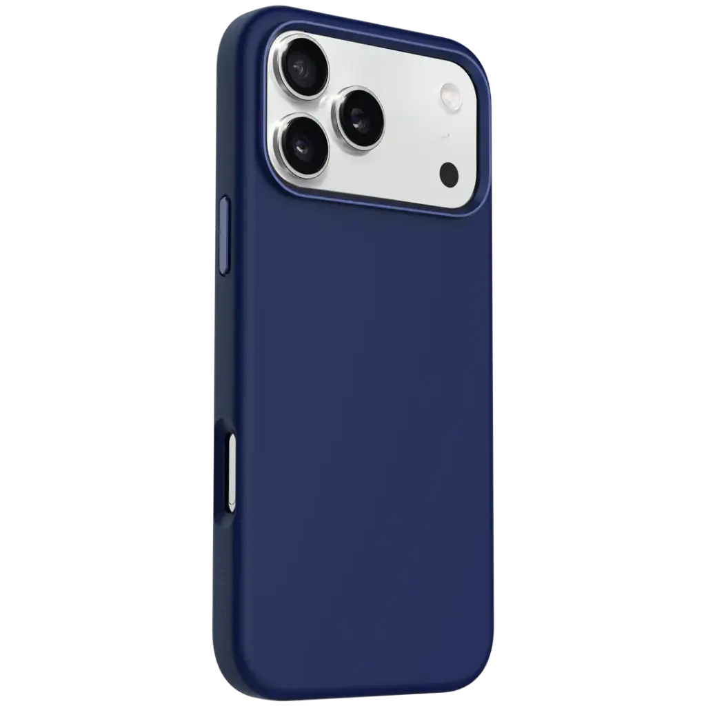 Levelo Iris Magsafe Liquid Silicone Case for 17 Pro Blue