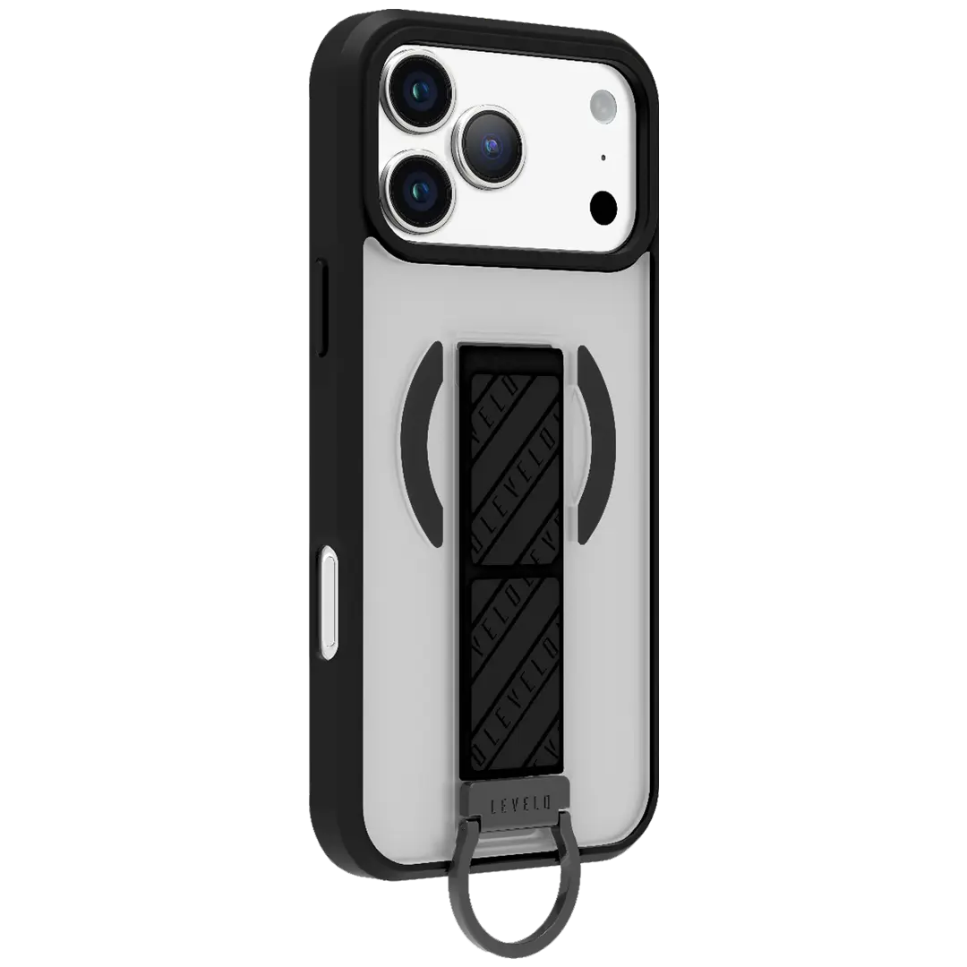 Morphix Clara Grip case for iPhone 17 Pro Max Black