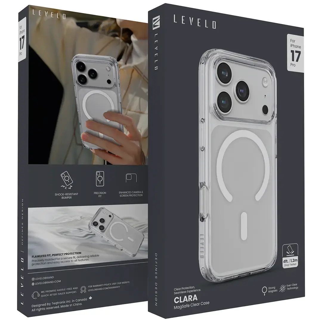 Clara MagSafe Clear Case for iPhone 17 Pro