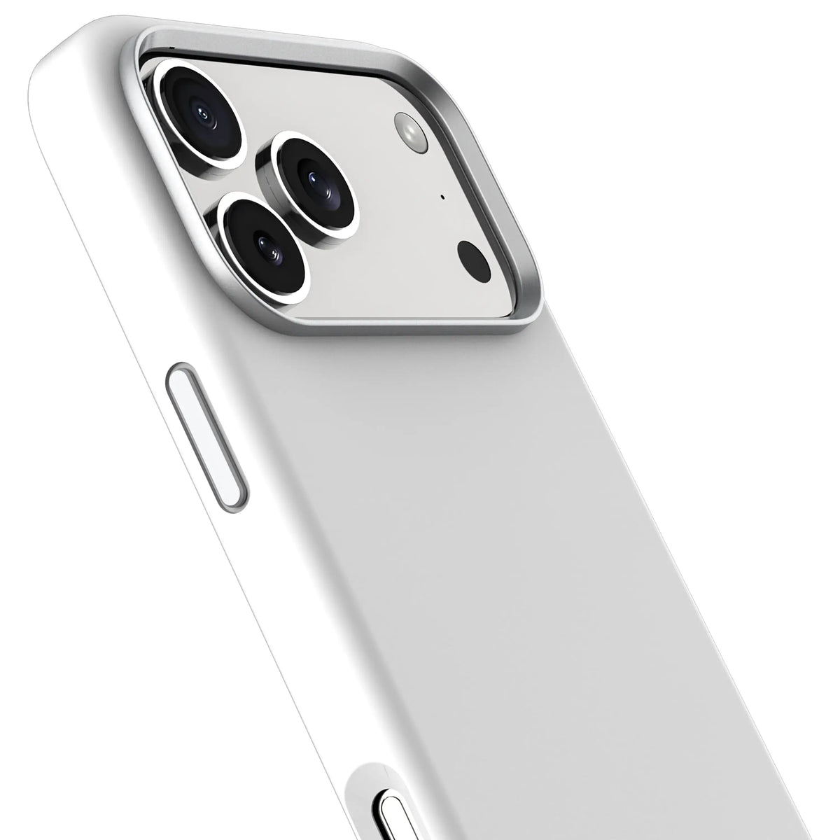 Levelo Iris Magsafe Liquid Silicone Case for 17 Pro Silver