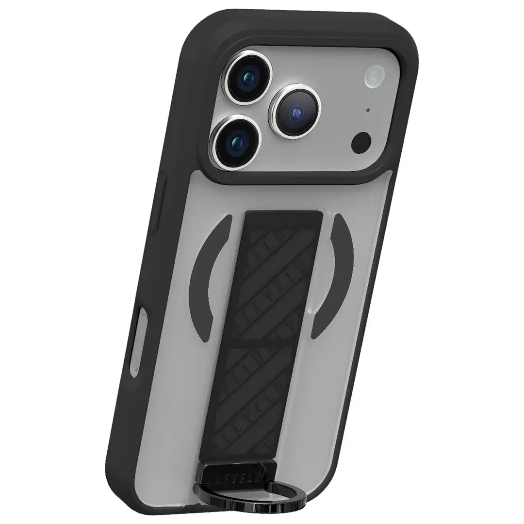 Morphix Clara Grip case for iPhone 17 Pro Max Black