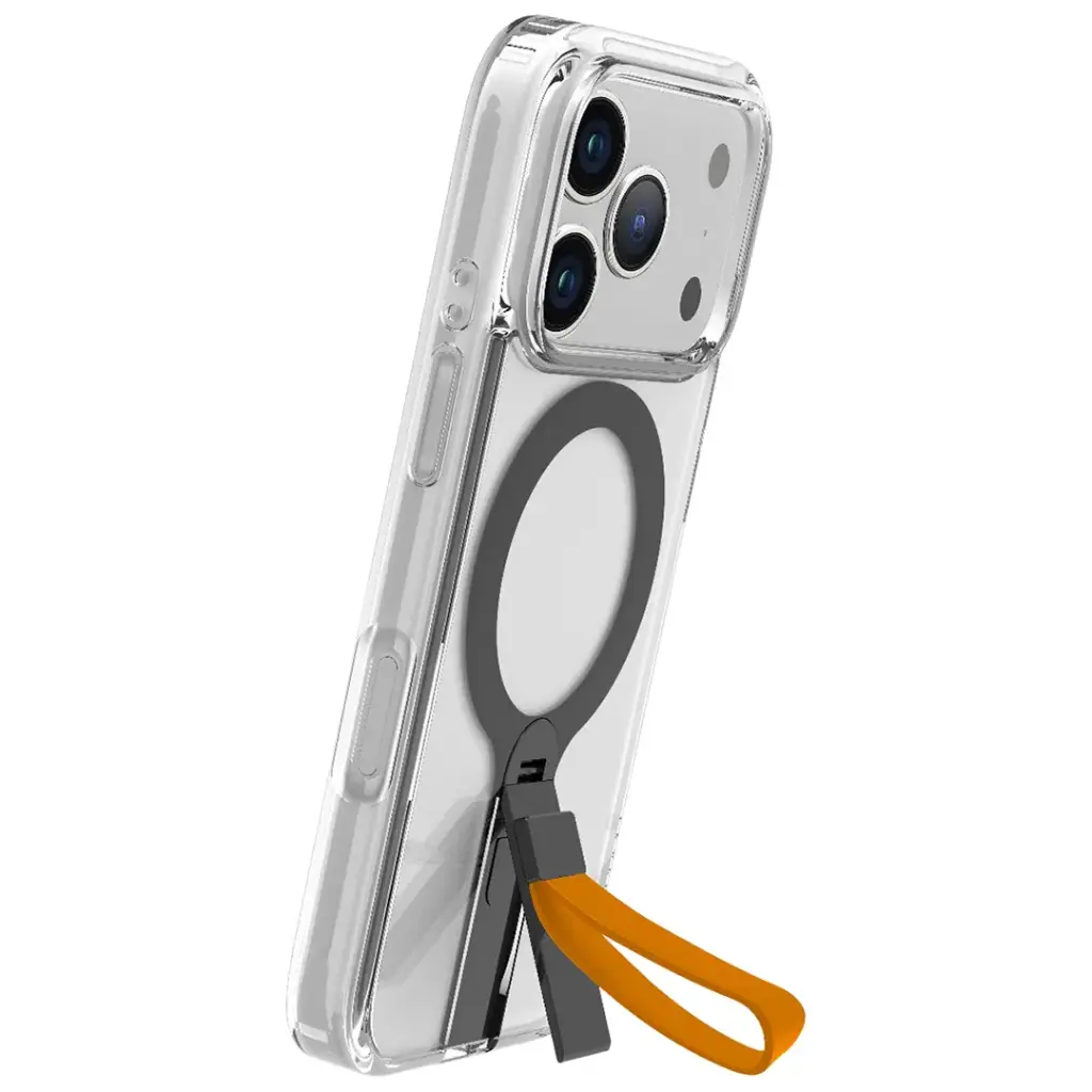 Levelo Spira Grip Case for  iPhone 17 Pro Sunrise Orange