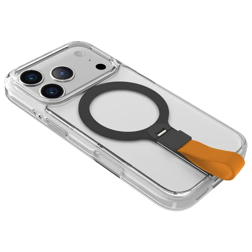 Levelo Spira Grip Case for  iPhone 17 Pro Sunrise Orange