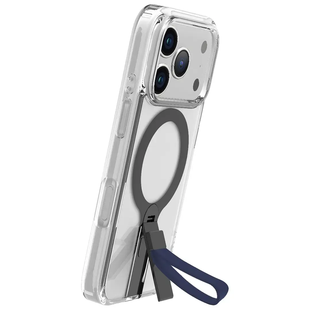 Levelo Spira Grip Case for iPhone 17 Pro Midnight Blue