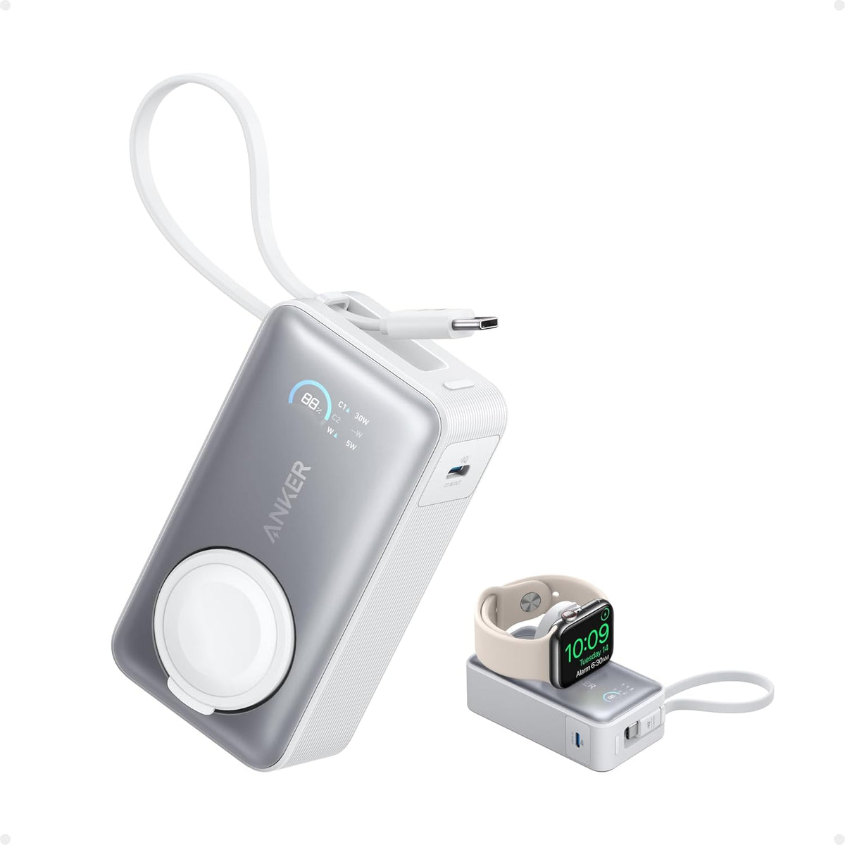 Anker MagGo Power Bank 10K, 35W, 5000 mAh