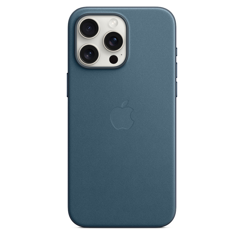 Apple iPhone 15 Pro FineWoven Case with MagSafe - Pacific Blue