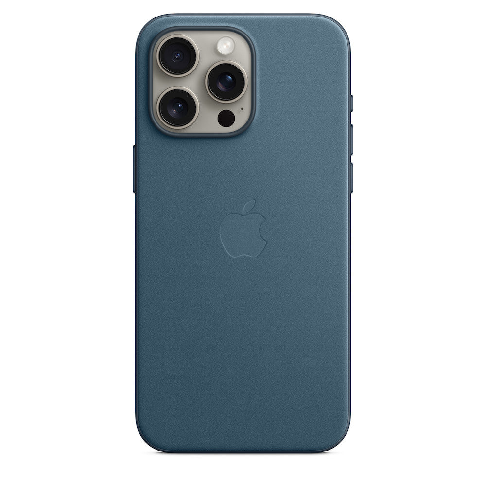 Apple iPhone 15 Pro FineWoven Case with MagSafe - Pacific Blue
