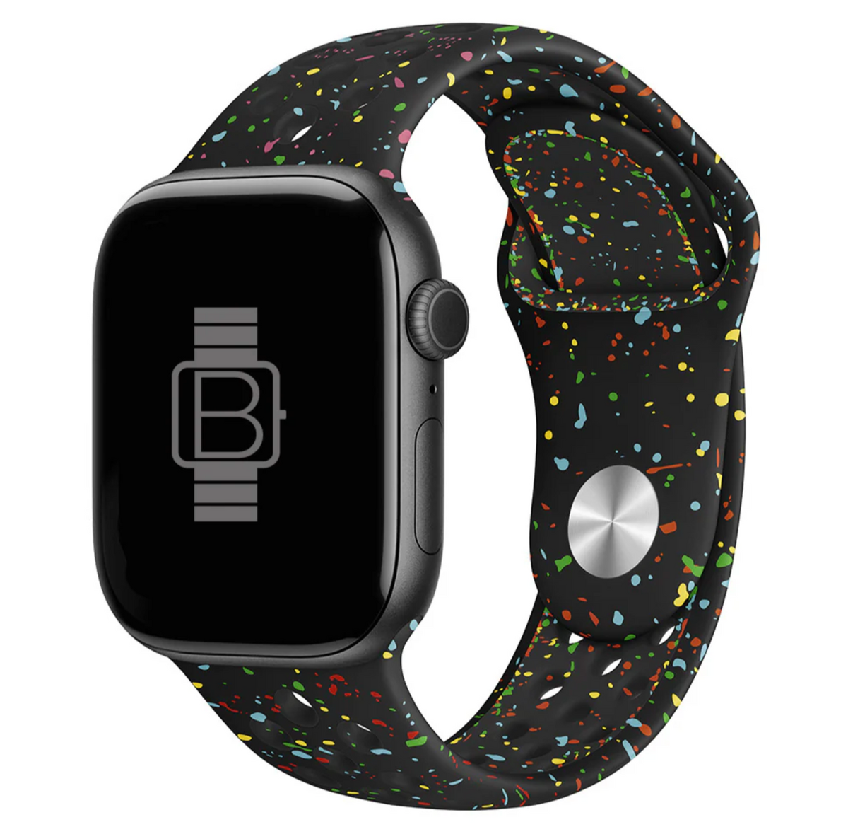 Coteci Magic Ember Liquid Silicone Sport Watch Band 42/44/45/49mm