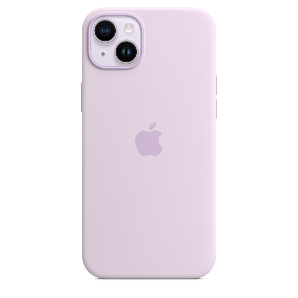 iPhone 14 Plus Silicone Case with MagSafe - Lilac