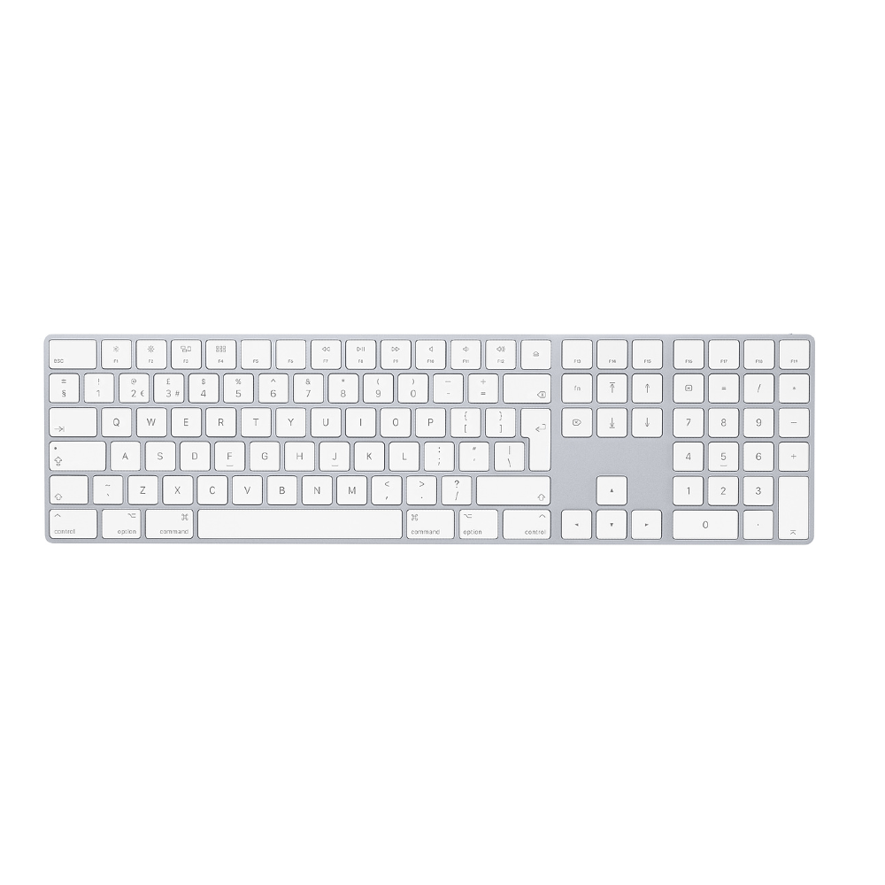 Magic Keyboard with Numeric Keypad - British English | Silver - iStore Nigeria
